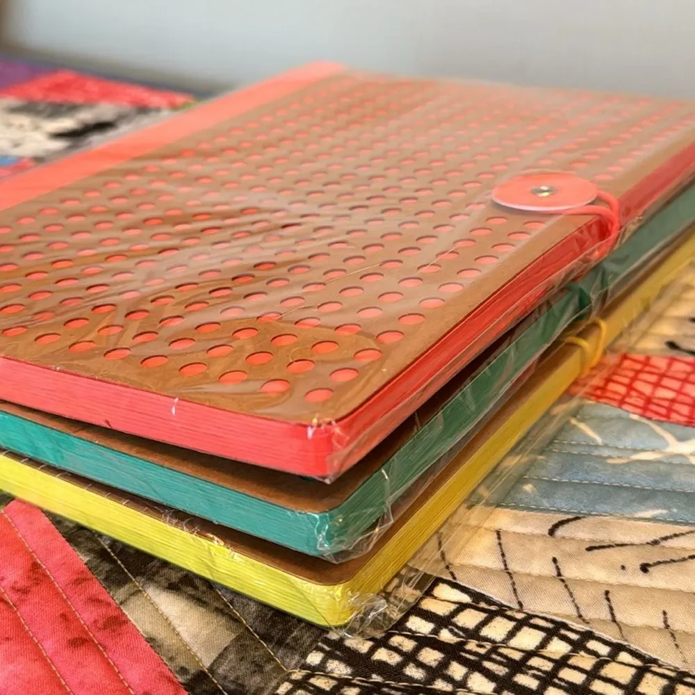 Portico Designs Laser Cut Notebook Journals Set of 3 NWT